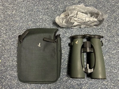 Swarovski EL 12x50 SV Binoculars with Outdoorsmans Tripod Adapter - Excellent - Image 1 of 4