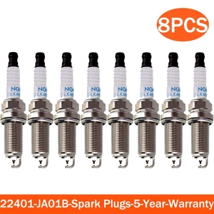 8x Spark Plugs for ngk 9029 22401-JA01B For Nissan Altima Rogue Sentra 2.5L - Picture 1 of 6