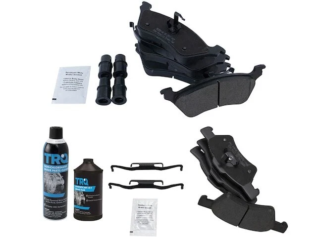 Juego de pastillas de freno para Dodge Caravan 2001-2007 2002 2003 2004 2005 2006 NH624ZV Foto 1 de 1