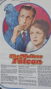 DER MALTESER FALKE 1974 FILMKLASSIKER BIBRAY WERBEPLAKAT HUMPHREY BOGART - Bild 1 von 10