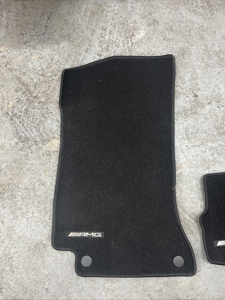 MERCEDES AMG FLOOR MATS SET OF 3 A2056802501 W205 - Image 1 of 3