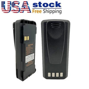 Lot2 High Capacity Battery PMNN4080 For CP185 CP100D CP476 CP1660 Two Way Radios - Afbeelding 1 van 3