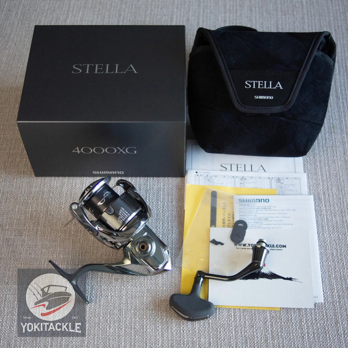 Shimano 22 Stella 4000XG Spinning Reel-Watch our Product Video | eBay