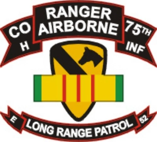 Address Labels - Ranger - Airborne Ranger CO H 75th INF 1st Cav LRP - Image 1 of 1