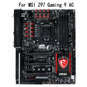 For MSI Z97 GAMING9 AC Motherboard DDR3 Multi-Graphics Crossfire ATX 32GB Tested - Picture 1 of 4