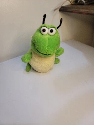 Ganz Webkinz Caterpillar Plush Stuffed Animal No Code HM434 Green 8 inches - Image 1 of 4