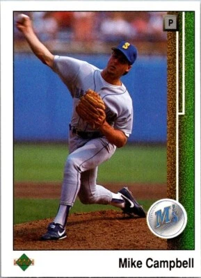 1989 Upper Deck - Mike Campbell #337 - Image 1 of 2