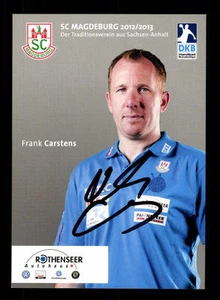 Frank Carstens Autogrammkarte SC Magdeburg 2012-13 Original Signiert+A 138066 - Bild 1 von 2