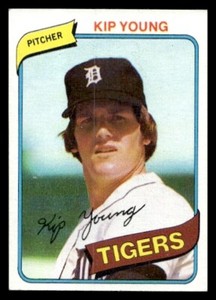 1980 Topps #251 Kip Young Detroit Tigers Baseball card