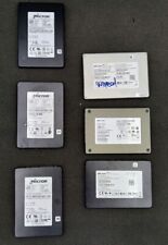 LOT OF 6 Micron Various Models 256GB SSD Solid State Drive