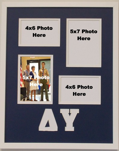 Delta Upsilon Fraternity Licensed Picture Frame Collage wall mount 2 ...