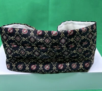 Esmoquin para hombre La Valiere Paris 100 % seda negro dorado plata multi faja Foto 1 de 4