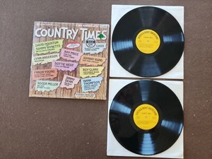 COUNTRY TIMES DBL Vinyl LP JOHNNY CASH ROGER MILLER TAMMY WYNETTE ROY CLARK More - Picture 1 of 6