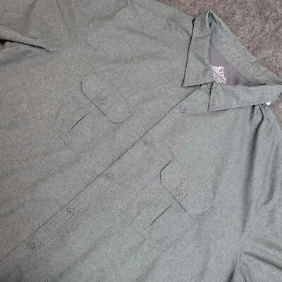Croft & Barrow Shirt Mens 3XL Olive Green Performance  QuickDry Utility Gorpcore - Image 1 of 4