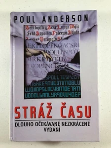 TIME GUARD Stráž Času Poul Anderson 1997 Czech Language Hardcover Sci Fi Book - Foto 1 di 5