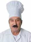 Adults Tall Chef Hat Baker Butcher Cook Fancy Dress Costume Accessory