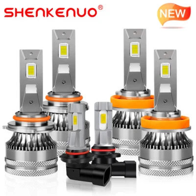 For Ford Lobo 2015-2018 2019 6000K Combo LED Headlight Kit High/Low+Fog Bulbs - Image 1 of 4