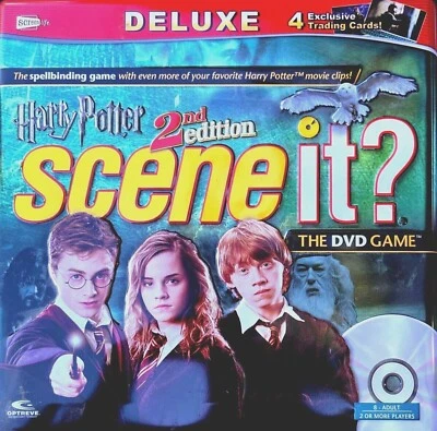 Harry Potter 2nd Edition Deluxe Tin Scene It DVD Trivia Game Replacements UPick - Image 1 of 4