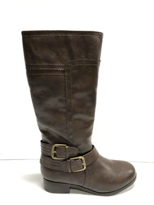 Nine West Girls Sassy Tran Boot Brown Size 13 M Little Kid - Picture 1 of 4