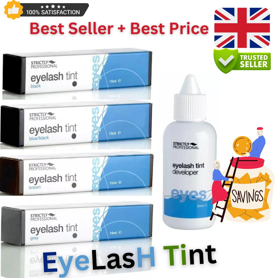 Strictly Professional Eyelash & Eyebrow Dye Tint or Lash Tinting Brown All - Image 1 of 1
