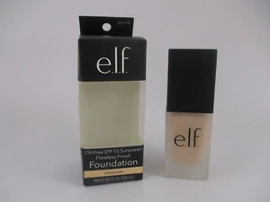 ELF OIL FREE SPF 15 SUNSCREEN FLAWLESS FINISH FOUNDATION ALABASTER *NEW IN BOX* - Picture 1 of 3