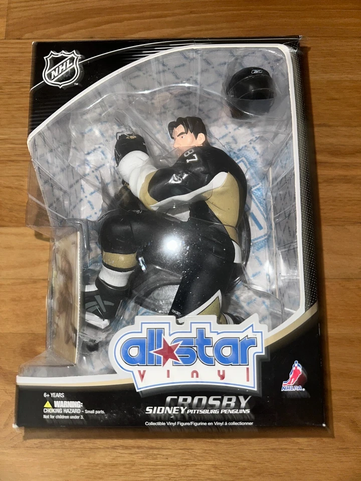 UPPER DECK Sidney Crosby 全明星乙烯限量版白色球衣 — 第 1/1 张图片