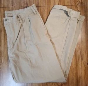 Pantalones Marca Nautica Para Hombre 38x32L Marrón Tostado Calce Clásico Usados - Imagen 1 de 14