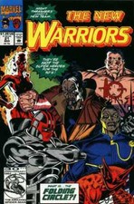 THE NEW WARRIORS #21 (1990) VF- MARVEL