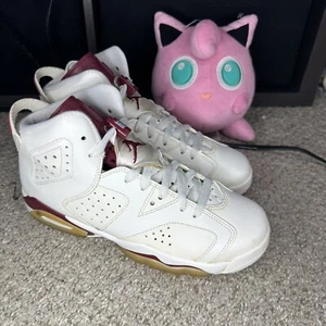 Nike Air Jordan 6 Retro OG GS 2015 'Maroon' 836342-115 Youth Size 7Y, Womens 8.5 - Picture 1 of 8