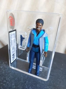 GRADED VINTAGE STAR WARS - UKG not AFA - 85% - LANDO CALRISSIAN - CHINA BAR - Picture 1 of 9