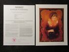 2009 MYTHICAL ROSE 9x11.25" Seriolithograph Art Print Signed by Charles Lee COA