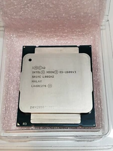 2x Intel Xeon 6 Core E5-2609 V3 1.9GHZ Processor SR1YC TESTED - Picture 1 of 3