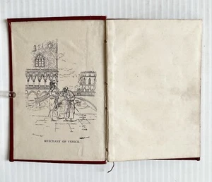 Shakespeare’s Merchant Of Venice Vintage Pocket Sized Book, Illustrated - Picture 1 of 12