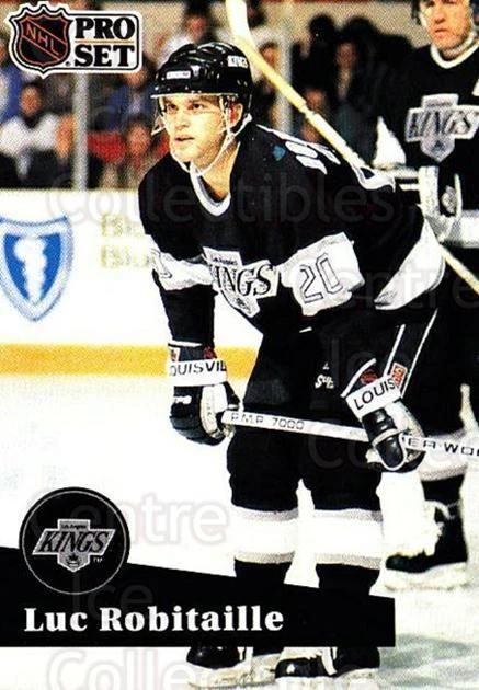 1991-92 Pro Set French #95 Luc Robitaille - Image 1 of 1