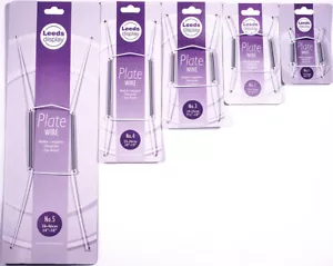 "Appendi fili piastra display Leeds: bianco, nero e ottone 9-46 cm, da 3,5 a 18" - Foto 1 di 25
