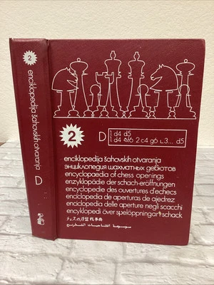 Encyclopedia of Chess Openings 2 D - Hardcover - GOOD - Imagem 1 de 4
