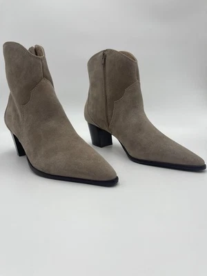 Bernardo Frisco Beige Suede Booties-SZ 11-MSRP $298 - Image 1 of 4