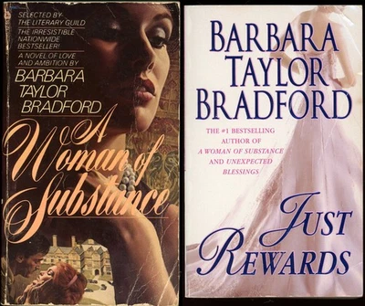 Harte Family Romance Historical Lot of 2 Paperback by Barbara Taylor Bradford - Image 1 of 4