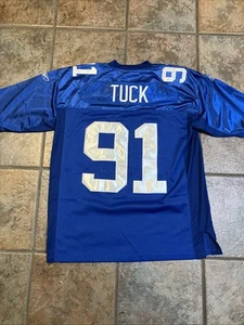 EUC-Size 48 Reebok Stitched Jersey NFL New York Giants Justin Tuck #91 On Field - Picture 1 of 8