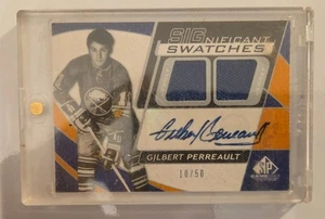2008-09 SP Game Used Edition - Significant Swatches Gilbert Perreault #SS-GP /50 - Picture 1 of 3
