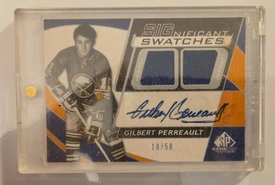 2008-09 SP Game Used Edition - Significant Swatches Gilbert Perreault #SS-GP /50 - Image 1 of 3