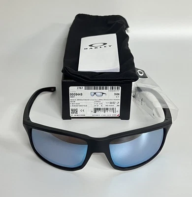 OAKLEY GIBSTON 9449-1660 Prizm Deep Water Polarized Lenses, Matte Black Frame - Image 1 of 4