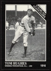 Tom Hughes 1991 Colección Conlon TSN #161 Boston Braves - Imagen 1 de 2