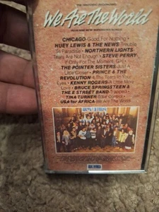 We are the World Cassette Tape - 1985 Various Artists - Picture 1 of 4