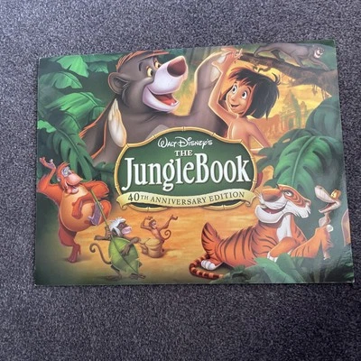 Disney Store The Jungle Book 40th Anniversary Lithograph 4 Prints - Imagem 1 de 4