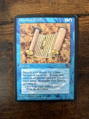 MTG Merchant Scroll MP Homelands - Image 1 of 2