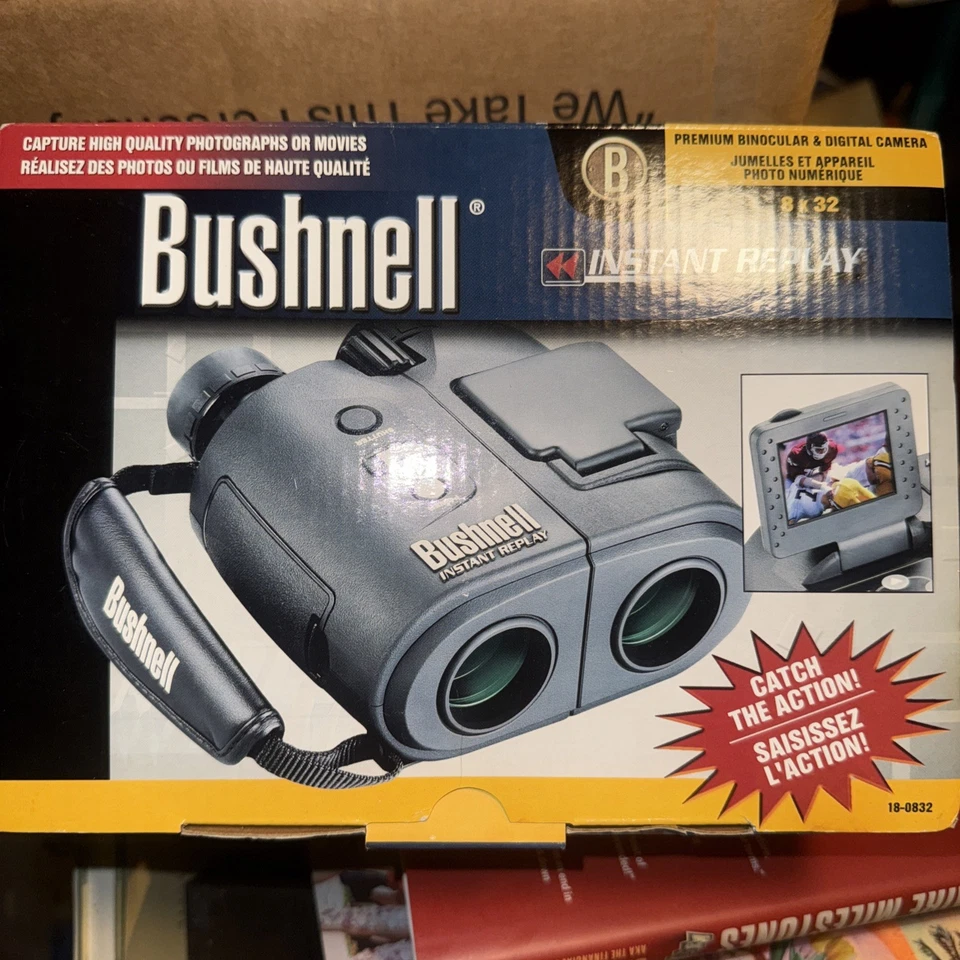 Bushnell Instant Replay 18-0832 Binoculars & Digital Camera - Image 1 of 1