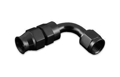 AN -4 AN4 JIC 90' grados PTFE Fuel Oil montaje manguera extremo Negro - Imagen 1 de 2