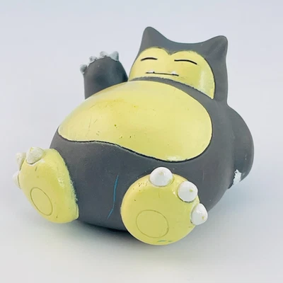 Pokemon Finger Puppet 2" Snorlax Mini Figura Nintendo Bandai 1997 de Japón Envío Gratis Foto 1 de 4