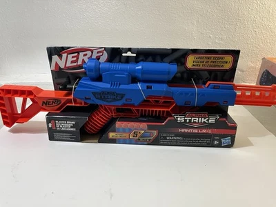 NERF Alpha Strike Dart Sniper Rifle MANTIS LR-1 With Scope & Darts NEW - Image 1 of 3